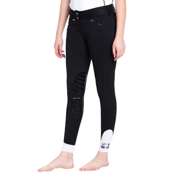 Equine Couture Ladies Fiona Silicone Knee Patch Breeches