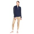 thumbnail image 1 of Equine Couture Ladies Erna EquiCool Long Sleeve Sport Shirt XXX-Large EC Navy, 1 of 5