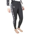thumbnail image 1 of Equine Couture Ladies Linear Horses Tights- Black- Large, 1 of 7