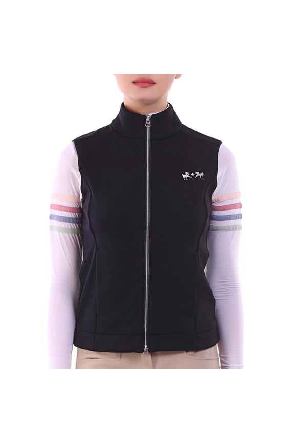 Equine Couture Ladies Techno Vest- Black- L
