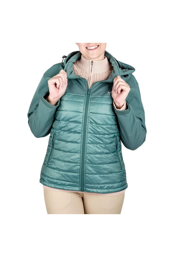 Equine Couture Parker Puffer Jacket- Jade- Medium