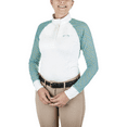 thumbnail image 1 of Equine Couture Women Smyrna Printed Long Sleeve Show Shirt, 1 of 6