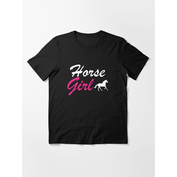 Equine Girl Riding Horseback Riding Equestrian Essential Fan Apparel Unisex T-Shirt up to Size 5XL