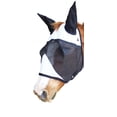 thumbnail image 1 of Equine Horse FlyMask Summer Spring Airflow Mes  73261WH, 1 of 1