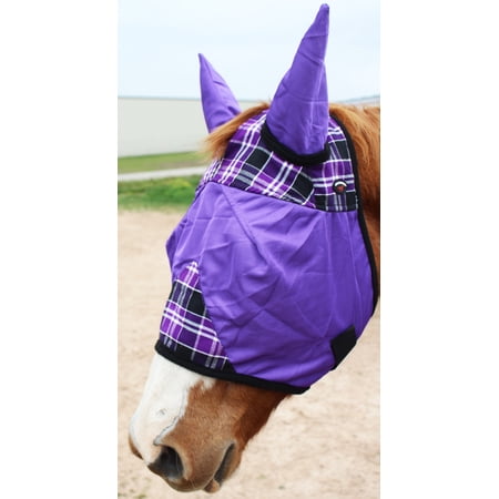 Cob Equine Horse Light Weight Fly Mask Summer Spring Airflow Mesh Scrim 73226PRC