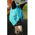 thumbnail image 1 of Equine Horse  Light Weight  Mask Summer Spring Airflow Mesh Turquoise 73269, 1 of 4