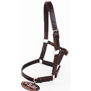 Equine Riding Horse Leather Halter English Western Tack Foal Brown 927R17BR