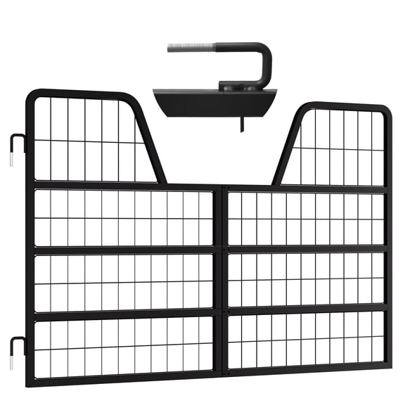 Equine Stall Guard, 48x31.9 Inches Dimensions, Yoke Reinforced Frame, Horse Stall Gate, Livestock Stall Gate, Targeting Standard Stall, Standard Barn Doorway, Horse Stable