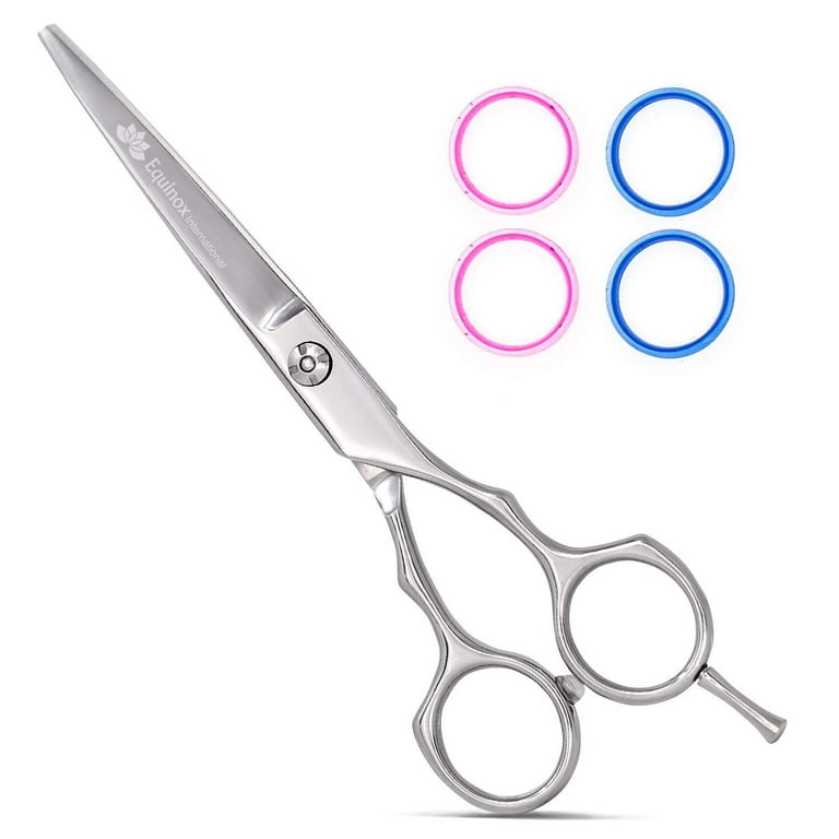 Equinox International, Professional Hair Scissors, Hair Cutting Scissors  Professional, 6.5” Overall Length, Barber Scissors For Men & Women, Premium