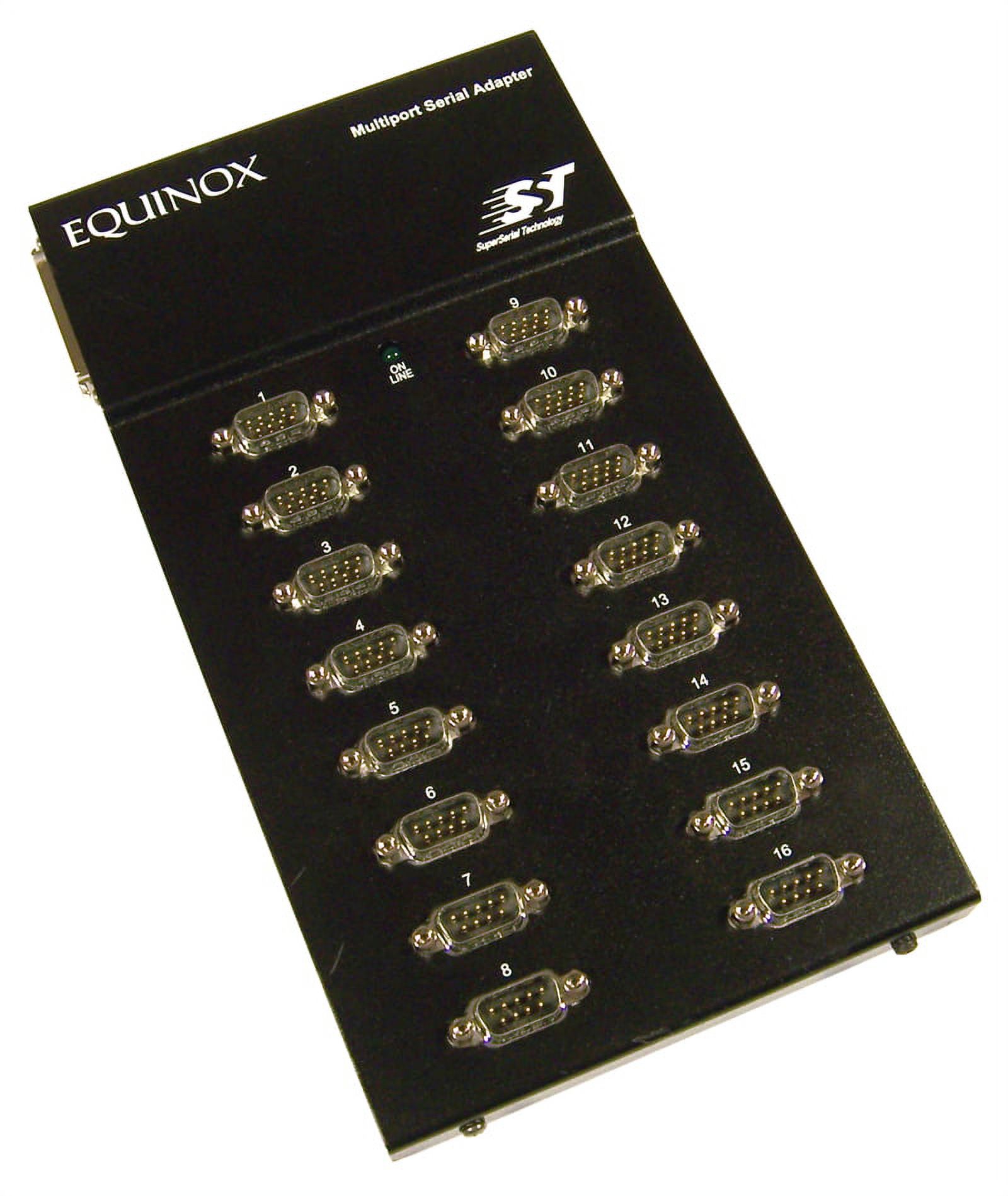 Equinox CP16DB9 Multiport Serial Adapter Bulk 790201 18P4134 DB9 Port