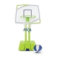 thumbnail image 1 of Equinox Pool Basketball Hoop Set with Ball, Adjustable Poolside Goal, Multicolor, 1 of 6