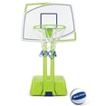 thumbnail image 1 of Equinox Pool Basketball Hoop Set with Ball, Adjustable Poolside Goal, Multicolor, 1 of 11
