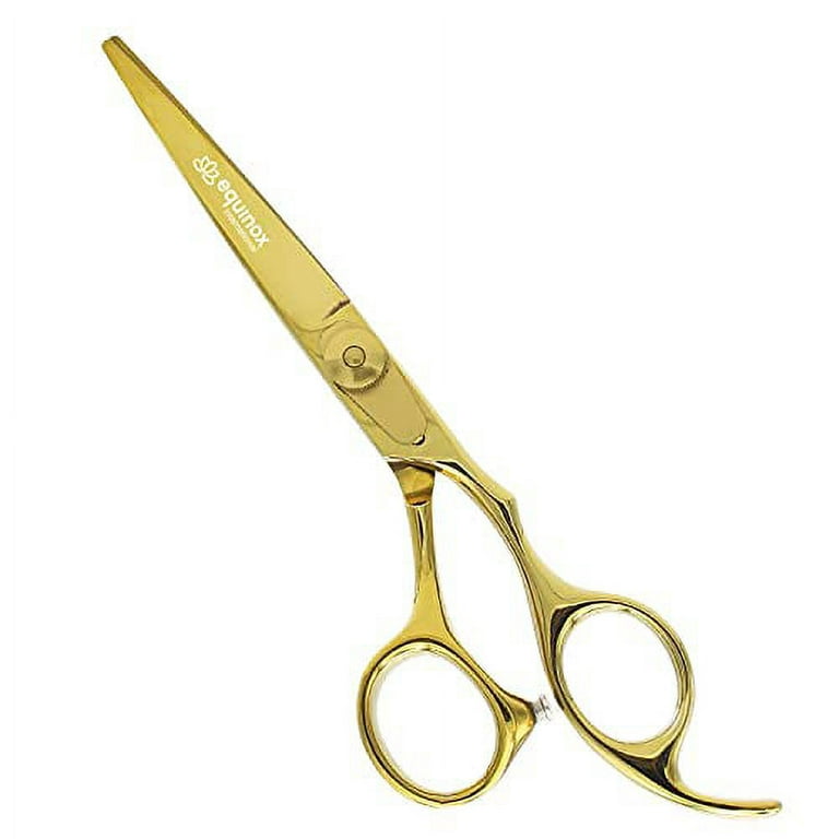 Equinox Professional Razor Edge Series Barber Hair Cutting Scissors -  Japanese Stainless Steel Salon Scissors - 6.5â€ Overall Length - Fine  Adjustment