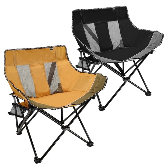 Equip Basecamp Chair (2-Pack Bundle) - Tan & Black