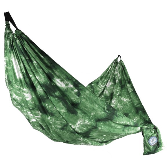 Equip Craft-Dyed Recycled Polyester Travel Hammock, 1 Person Sage Green, Size 108" L x 56" W