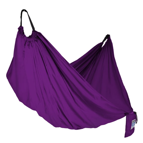 Equip Purple Single Panel Solid Lightweight Portable Camping Hammock