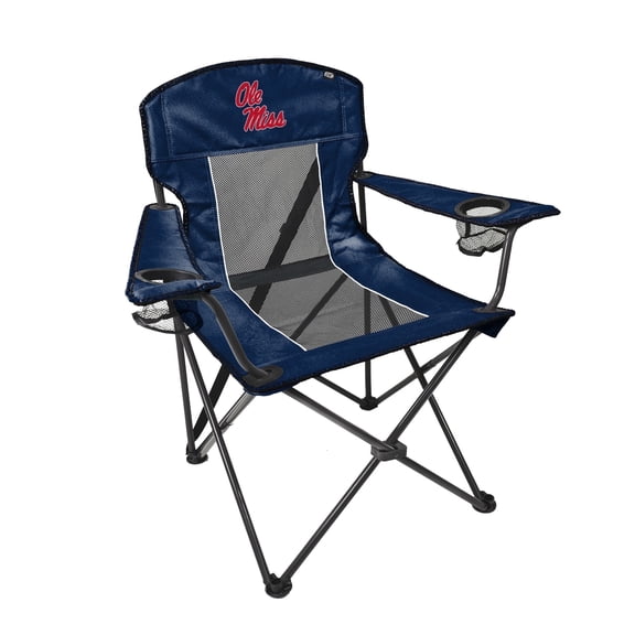 EQUIP Tailback Chair Ole Miss Rebels Lightweight Camping Chairs, Blue