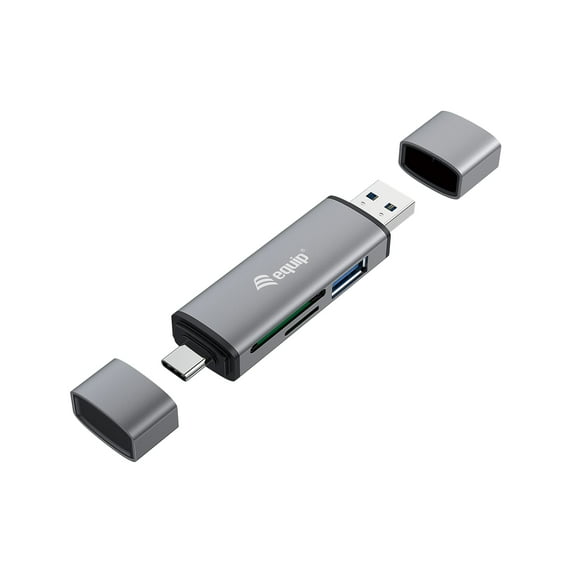 Equip USB 3.0 HUB OTG SB-C & USB-A SD/MicroSD Card Reader