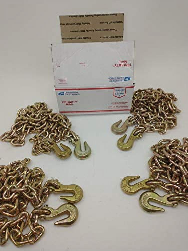 Equipment Flatbed Binder Chains with Clevis Grab or (Clevis Grab , 3/8