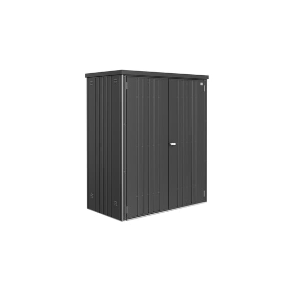 Equipment Locker 150 - 5' x 2.7' x 6' - Dark Gray with Lockable Handle