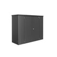thumbnail image 1 of Equipment Locker 230 - 7.5' x 2.7' x 6' - Dark Gray with Lockable Handle, 1 of 12