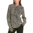 thumbnail image 1 of Equipment womens  Graysen Silk Shirt, XXS, Black, 1 of 3