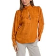 thumbnail image 1 of Equipment womens  Maya Shirt, XXS, Orange, 1 of 3