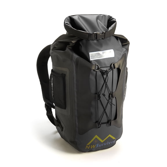 Equipped Outdoors 30 ltr Backpacking Backpack, Black