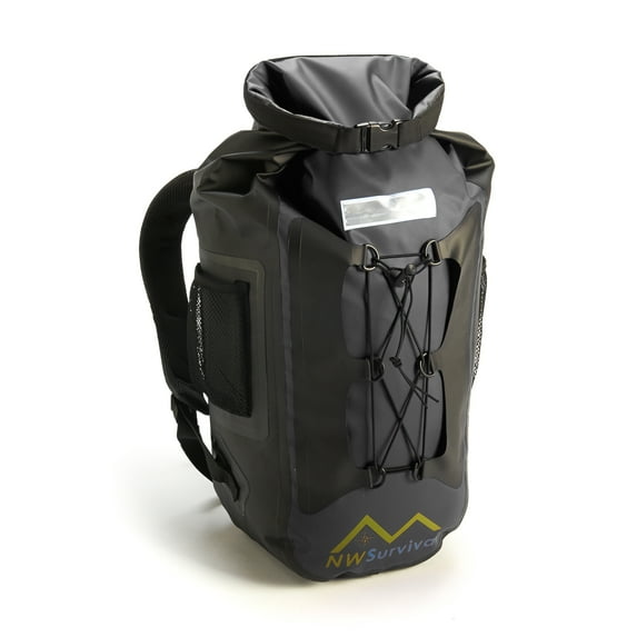 Equipped Outdoors 30 ltr Backpacking Backpack, Black