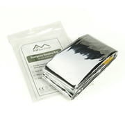 Equipped Outdoors Emergency Blankets, 2 Pack