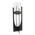 thumbnail image 1 of Equis Black Candle Holder Medium Black, 1 of 2