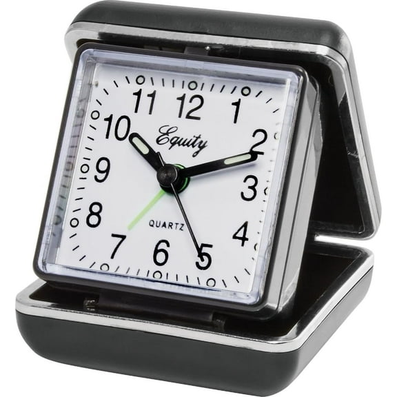 Equity 20080  Analog Fold-Up Travel Alarm Clock