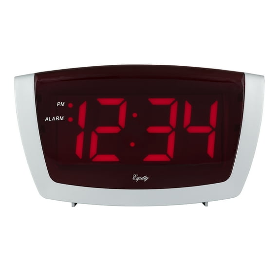 Equity 75906 1.8-Inch LED Alarm Clock with Hi/Lo Dimmer