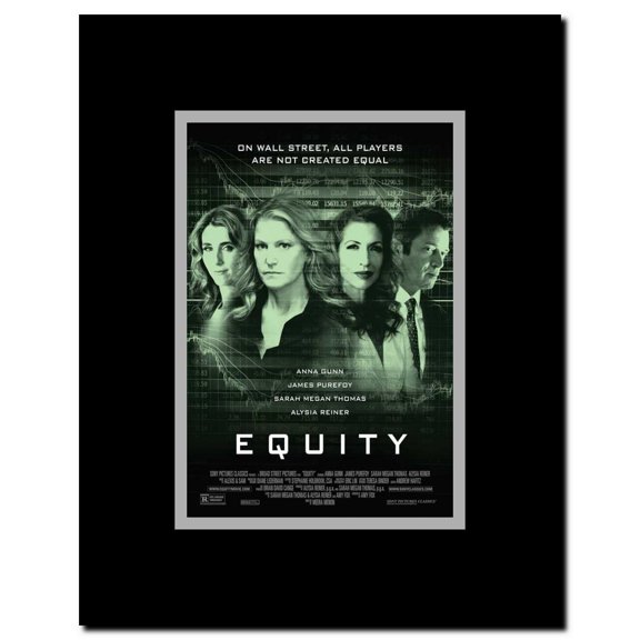 Equity Framed Movie Poster