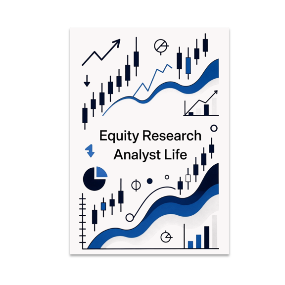 Equity Research Analyst Life Wall Art - Finance Professional - 13x19 Poster Print