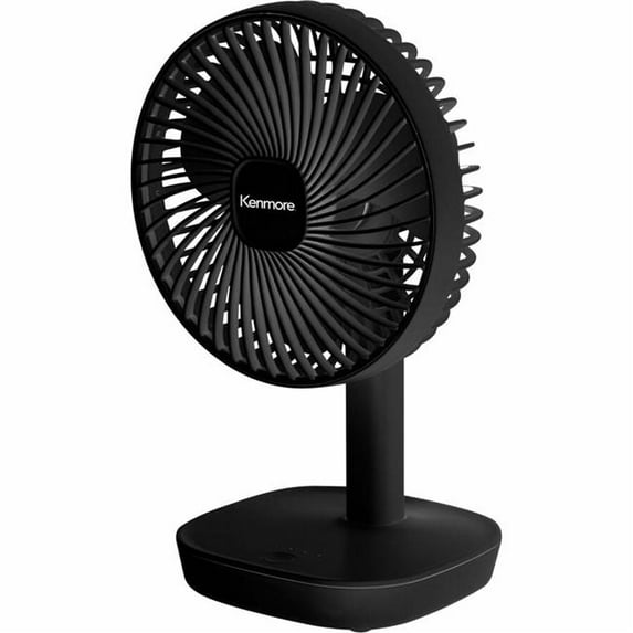 Equity Sales & Marketing ESMKM60002BK 6 in. Rechargeable Fan