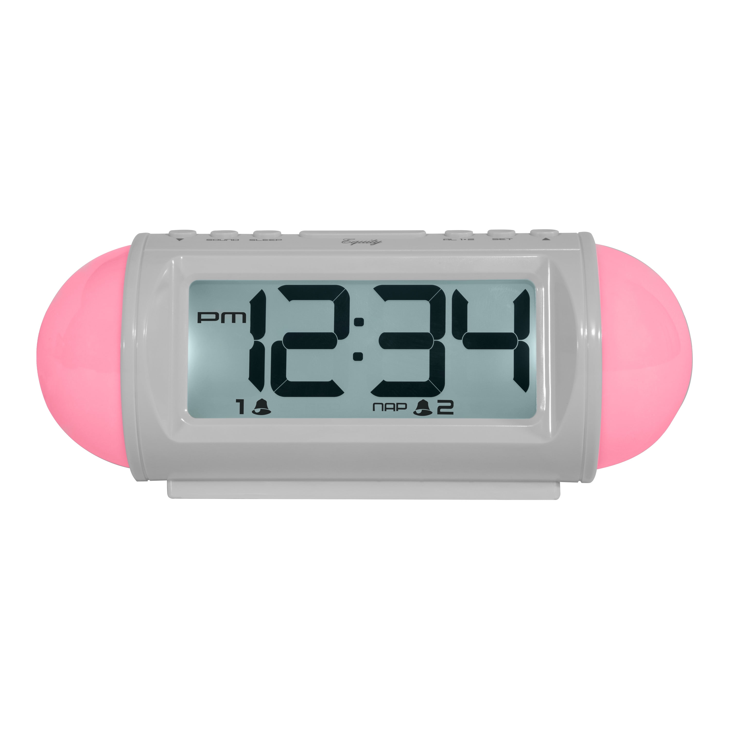 Equity by La Crosse 31112 Mood light LED alarm clock with Nature Sounds