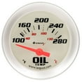 thumbnail image 1 of Equus 2.0 Dia Oil Temp Gauge Silver 100-280, 1 of 4