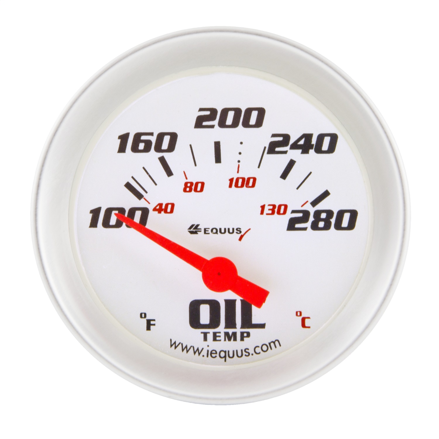 Equus E8243 8000 Series 2 Inch Electric Oil Temperature Gauge