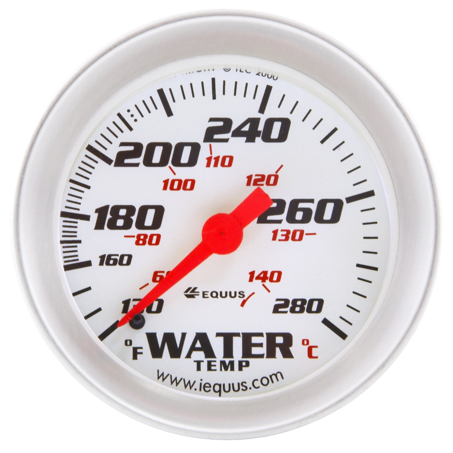 Equus Gauges 8242 8000 Series Gauge Water Temperature GAUGE