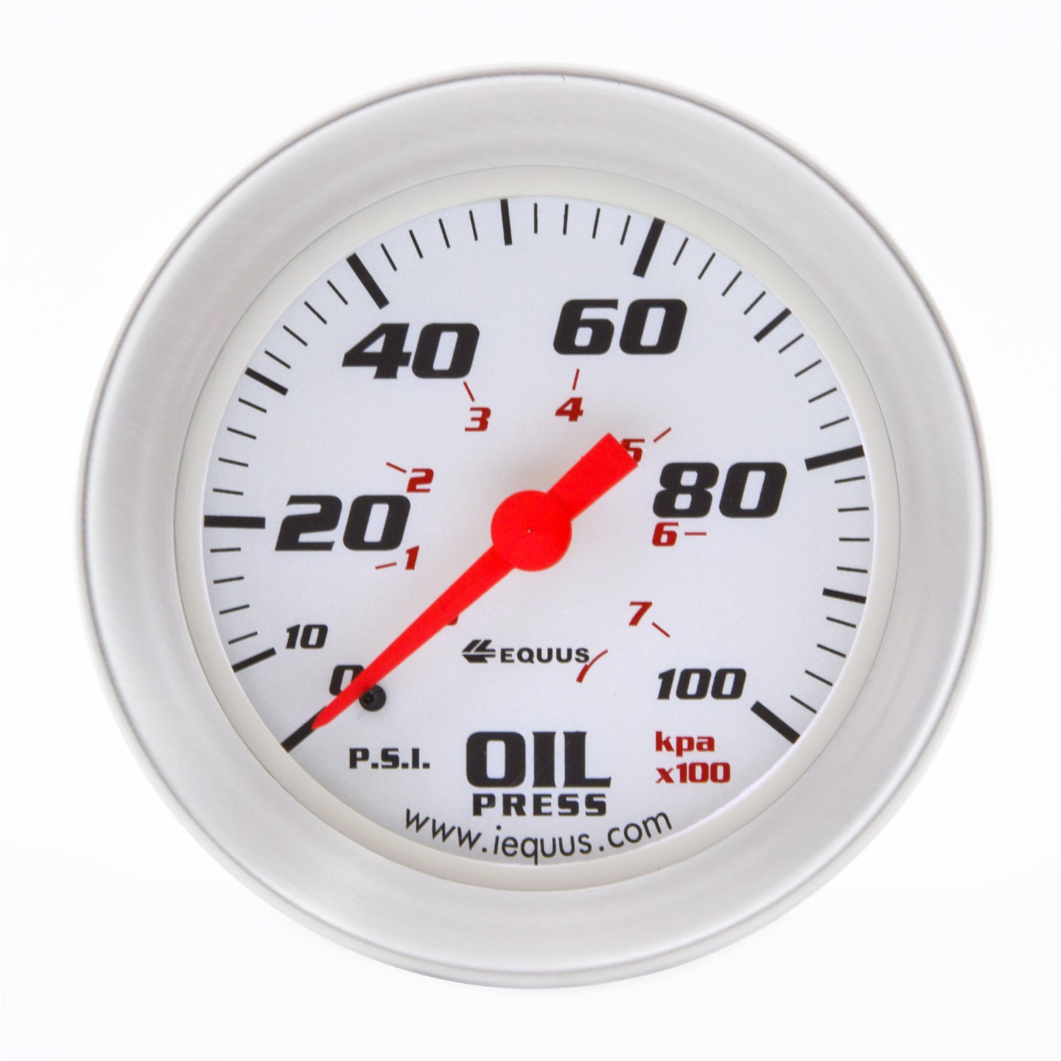 Equus Gauges 8244 8000 Series Gauge Oil Pressure GAUGE