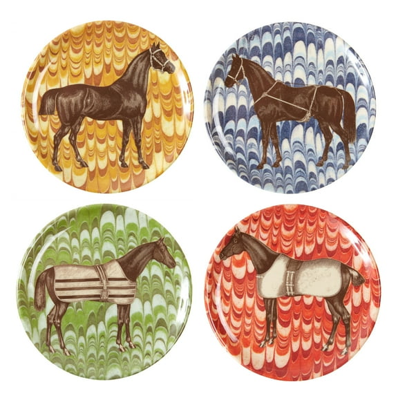 Equus Melamine Coaster Set