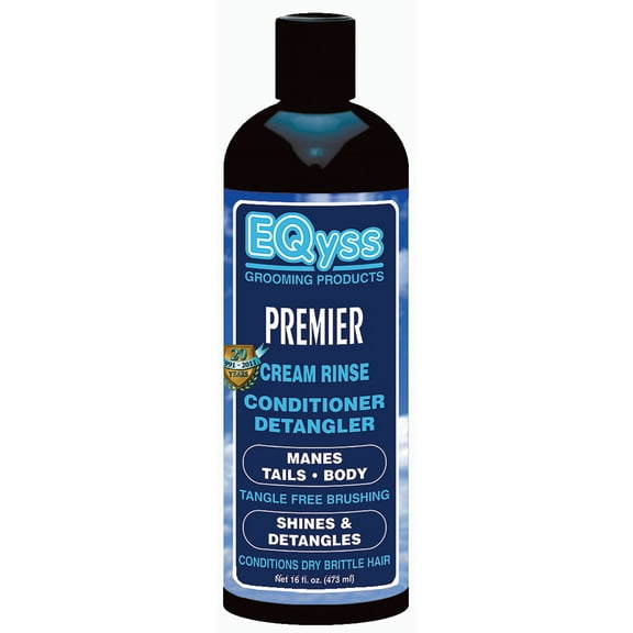 Eqyss Grooming Products D-Premier Cream Rinse Conditioner Detangler 16 Ounce