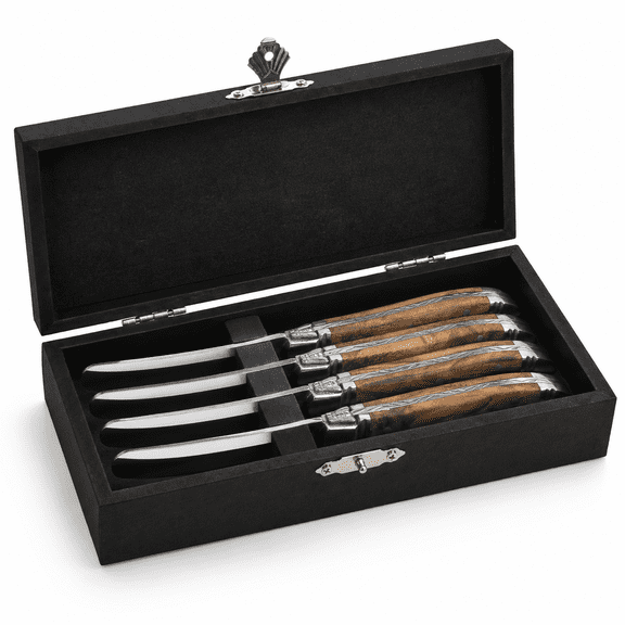 Er Luxury Line Set Of 4 Olive Wood