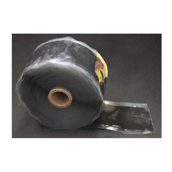 Er Tape Rectangle Self Fusing Tape,2 In.,Black GL20B73REC