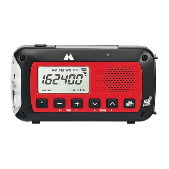 - Er10vp Weather Radio With Flashlight & Emergency Alert Am/fm Compact And Easy To Carry Sos Strobe Signal Headphone Jack