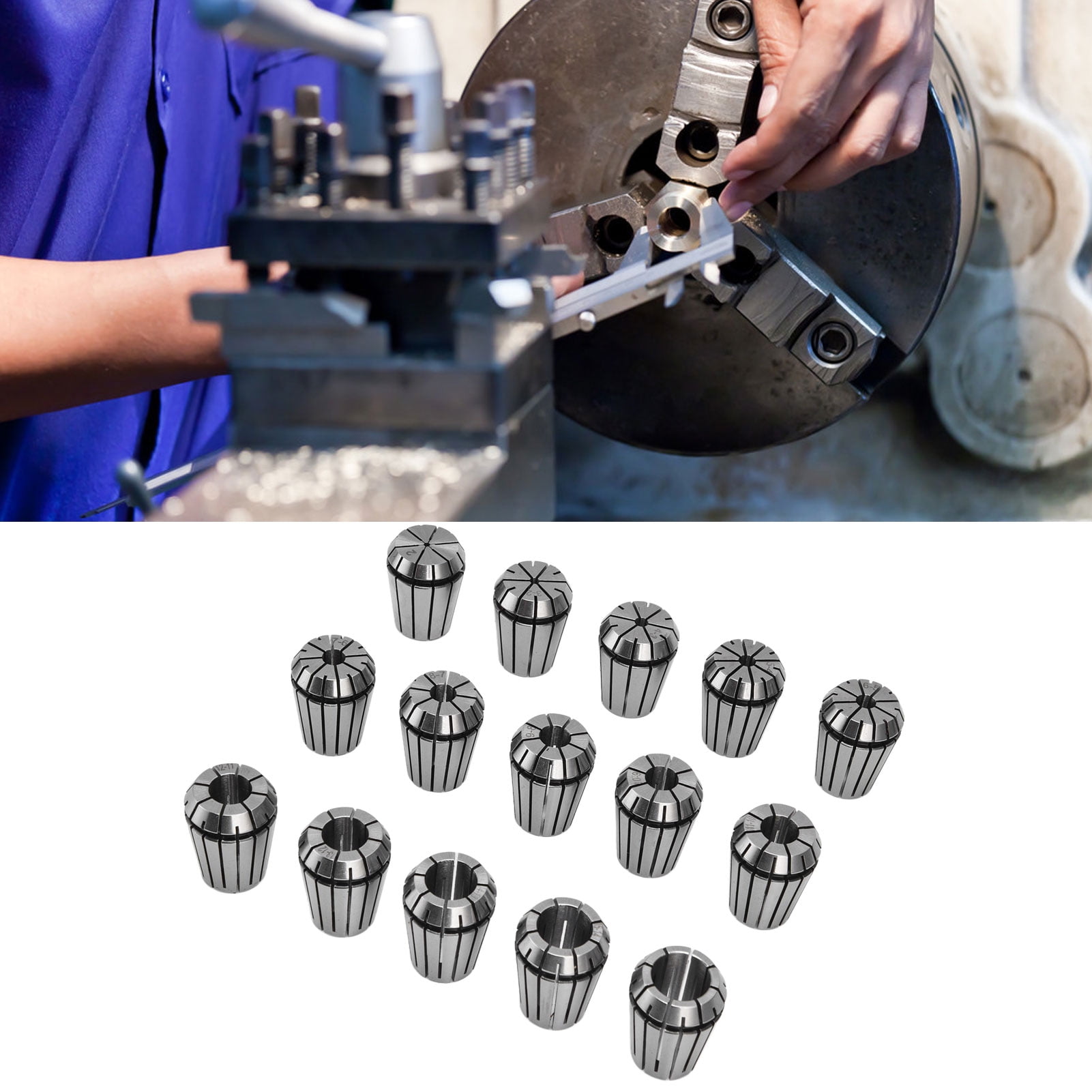 Er25 Spring Collet Collet Chuck Set Cnc Collet Set Carbon Steel Spring