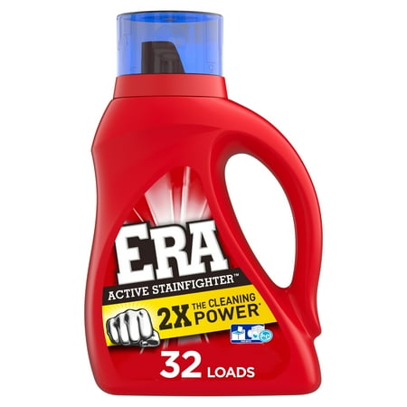 Era Active Stainfighter, 32 Loads Liquid Laundry Detergent, 50 fl oz