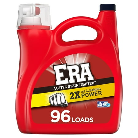 Era Active Stainfighter, 96 Loads Liquid Laundry Detergent, 150 Fl Oz