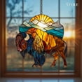 thumbnail image 1 of Era Gift Bison Buffalo Acrylic Suncatcher, Farmhouse Suncatcher, Bison Wall Window Hanging Art Decor, Farmer gift, Lone Bison Decor, 1 of 7